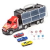 Kid Connection Jumbo Vehicles Play Set with Action Figures, 44 Pieces