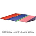 We Sell Mats Gymnastics Incline Mat, Portable Folding, Cheese Wedge