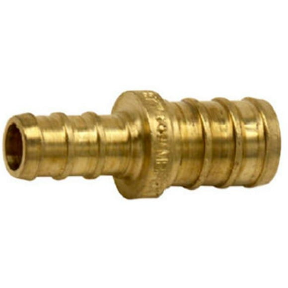 Sharkbite-Cash Acme 122652 0.5 x 0.37 in. Brass Barb Pex Coupling