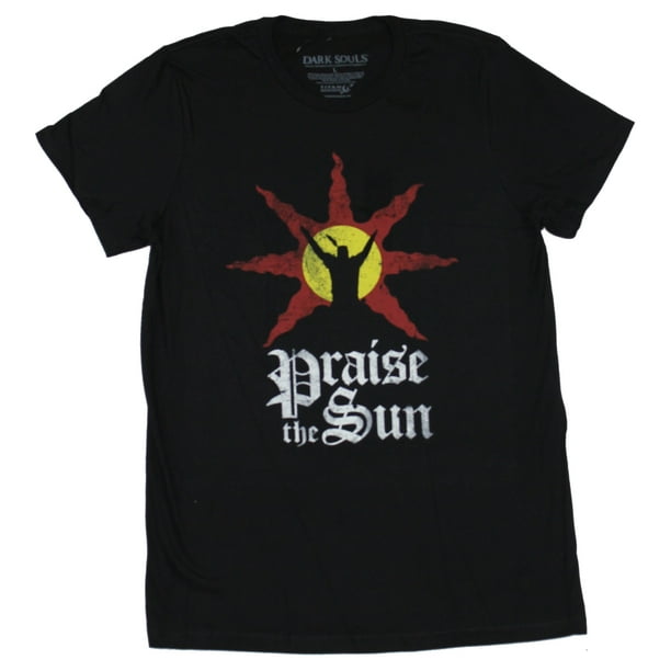 Dark Souls Mens T Shirt Praise The Sun Knight Image Walmart Com