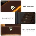 thumbnail image 3 of Mobutofu 4Pcs Coffee Stair Carpet Luminous Arrow Non-Skid Self Adhesive Step Mats, 3 of 8