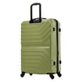 thumbnail image 3 of InUSA AURUM 28" Hardside Lightweight Checked Luggage with Spinner Wheels, Handle and Trolley, Green, 3 of 9