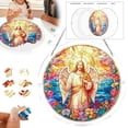 thumbnail image 5 of Outdor Acrylic Puzzle Hanging Garden Window Holiday Ornament, 5 of 5