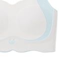 thumbnail image 6 of Hduncf Girls Sports Bra Elasticity Strap Seamless Bralettes Padded Wireless No Show Full Coverage Comfort Breathable Underwear Blue 7-8Years, 6 of 7