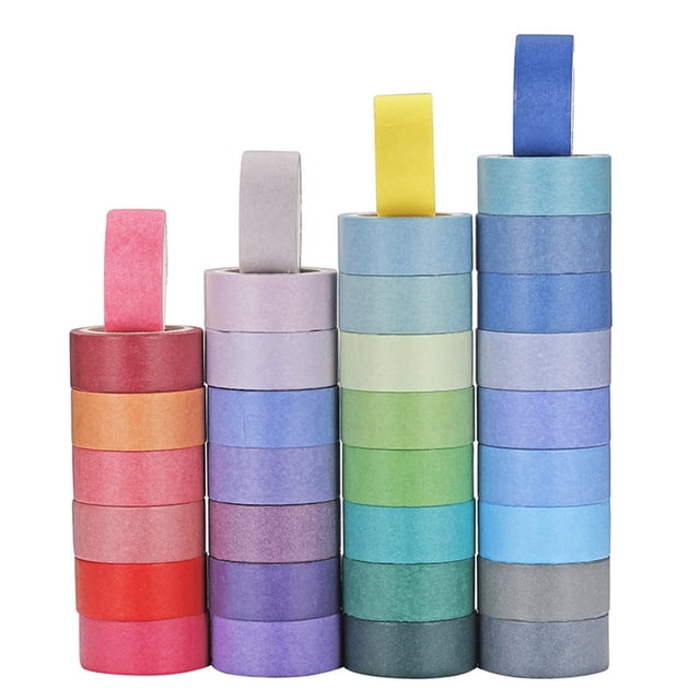 Various Color Adhesive Craft Tape Multi-color For Children's Suitable Colors Of Office & Stationery