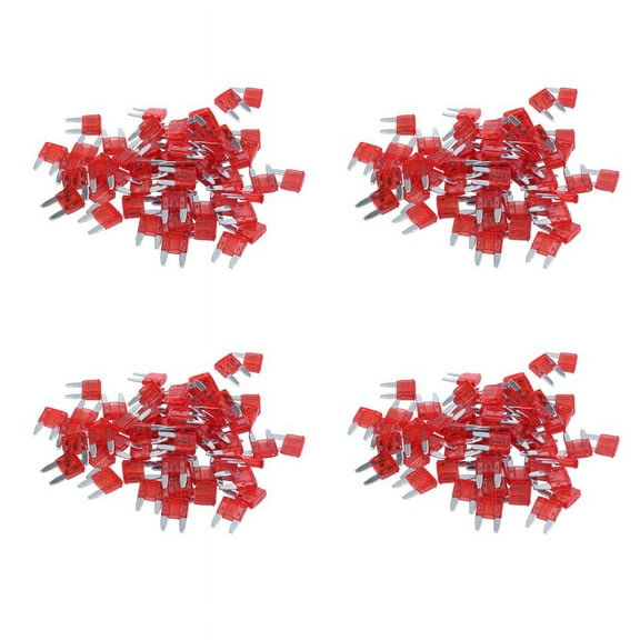 240PCS 10A 10A Auto Mini Blade Fuses Red for Car,240(A+/-2%) x Car Blade Fuses,Red