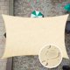 thumbnail image 1 of Vela de Sombra Rectangular 2x4m Tela de Sombra Impermeable Protección UV para Patio Jardín, Terraza, Exterior, Balcón, Beige, 1 of 5