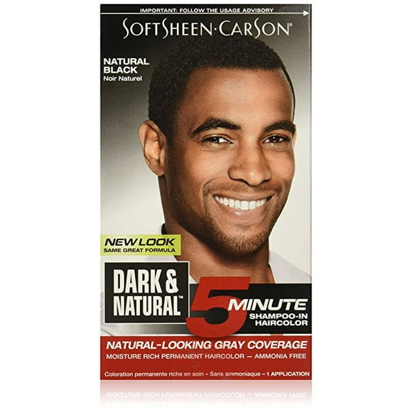 SoftSheen-Carson Naturel Noir 5 Minutes Shampoing dans la Couleur des Cheveux