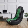 thumbnail image 2 of Linon Ergonomic & Floor Rocker Swivel Gaming Chair, Green, 2 of 8
