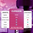thumbnail image 4 of Climaxin Advanced Formula Pills All Natural Vitamin Supplement 120 Capsules, 4 of 8