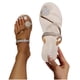thumbnail image 4 of Zapatos de verano con punta de clip para mujer Sandalias de playa informales con diamantes de imitación Wmkox8yii  ytu9306, 4 of 9