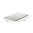 thumbnail image 4 of The Tile Life Note Luxe 12x24 White Porcelain Floor and Wall Tile - 4x4 Sample, 4 of 4