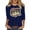 Blue, variant on Summer T Shirts For Women Crew Neck 3/4 Length Sleeve Pullover Tops 1976 Graphic Print Casual Comfy Tees (XL, Pink)