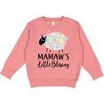 thumbnail image 2 of Inktastic Mamaw for Grandchild Girls Toddler Sweatshirt, 2 of 4