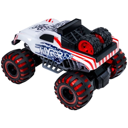 HYPER TOY COMPANY, MINI LED REMOTE CONTROL MONSTER TRUCK