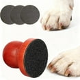 thumbnail image 6 of Dog Nail File, Wooden Dog Nail Scraper Dog-Scratch Pad with 3 PCS Replaceable Sandpaper Stress Free Nails Filing for Dogs, Mini-Nail Scratch Board Ensures Smooth and Travel-Friendly, 6 of 8