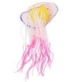 thumbnail image 2 of Artificial Fluorescent Jellyfish Floating Jellyfish Decorations for Aquarium and Fish Tank, 2 of 14