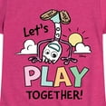 thumbnail image 3 of Toy Story 4 - Forky Lets Play Together - Toddler & Youth Girls Short Sleeve Graphic T-Shirt, 3 of 5