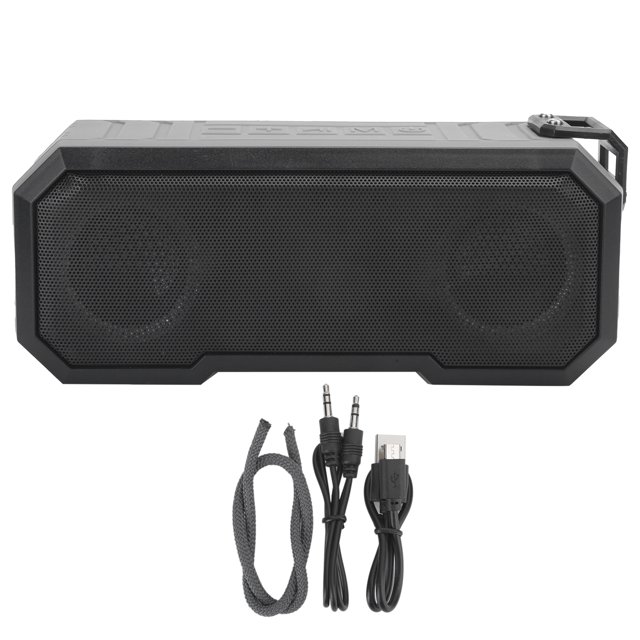 X8 True Wireless Bluetooth 5.0 Altavoz IPX7 Impermeable Luminoso Exterior SubwooferGris