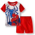 thumbnail image 1 of Conjuntos de ropa de dormir para niños y niñas, Pijamas de algodón con dibujos animados de coches, primavera y otoño, novedad, 1 of 4