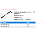 thumbnail image 2 of Fuel Line - Compatible with 1985 - 1993 BMW 535i 1986 1987 1988 1989 1990 1991 1992, 2 of 2