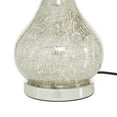 thumbnail image 6 of DecMode 28" Silver Table Lamp with Beige Linen Shade, 6 of 8