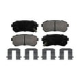 thumbnail image 3 of Detroit Axle - Rear Brake Pads for Hyundai Elantra Tucson Sonata Accent Kia Sportage Forte Koup Forte5 Rio Rio5 Cadenza Ceramic Brake Pads w/ Hardware Replacement, 3 of 7