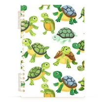 Cute Turtles Spiral Journal Notebook College Ruled Notebook 8.3" x 5.7" A5 Lined Thick Paper Page