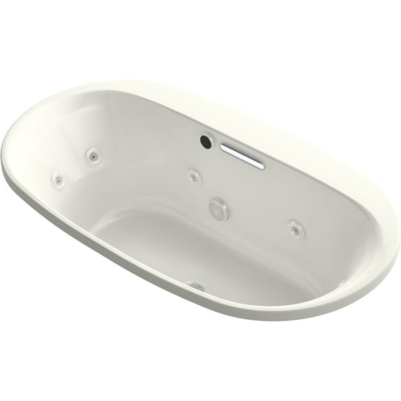 Kohler K-5716-Jh Underscore 66" Drop In Acrylic Experience Tub - Dune