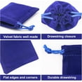 thumbnail image 3 of Small Velvet Jewelry Pouches, 20PCS Velvet Gift Bags with Drawstring, Christmas Gift Bags for Wedding Favors, Candy Bags, Party Favors, 3 of 6