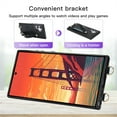 thumbnail image 6 of CCSmall for Samsung Galaxy S24 Ultra Case with stand for Women, Crossbody Lanyard & Wristlet Strap Case Phone Cover for Samsung Galaxy S24 Ultra KB Black, 6 of 8