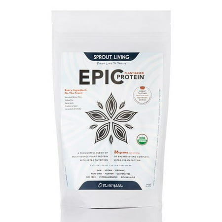 Sprout Living Epic Protein  Original  16 Oz