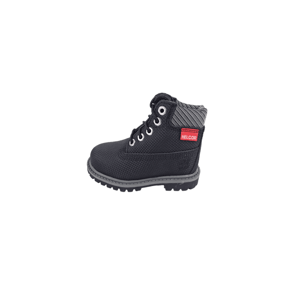 TIMBERLAND TODDLER 6 Inch Premium Waterproof Helcor Leather Boot TD "Black" TB0A1BCM TB0A1BCM from Stadium Goods