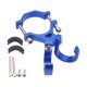 thumbnail image 1 of Colgador de Bolsas para Bicicleta Y Motocicleta con Ganchos Dobles, Ajustable, Resistente Y Compacto para Manillar de 18-35 Mm, Multiusos, de Aluminio Azul 6x5cm, 1 of 8