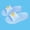 Sky Blue, variant on Kids' Cute 3D Chinese Characters Slide Slippers, Thick Cushioned Non-Slip Sole Breathable EVA Summer Home & Beach Shoes (Sky Blue,5.5-6 Years)