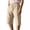 #04 Khaki 【Everyday Essentials: Stock Up on Colors】, variant on Men's Summer Beach Shorts Pants Bottoms Multi-Pockets Elastic Waist Relaxed Fit Quick-Dry Breathable for Surfing Swimming Athletic Casual Daily Wear Versatile Activewear | Ihhxva,Army Green L