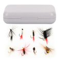 thumbnail image 1 of Cebos de pesca con mosca Zhivalor 24 Uds con estuche protector de doble capa, 1 of 8