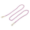 thumbnail image 1 of Unique Bargains Purse Chain Strap, 47' Purse Strap Shoulder Bag Replacement Strap(Purple/Gold), 1 of 6