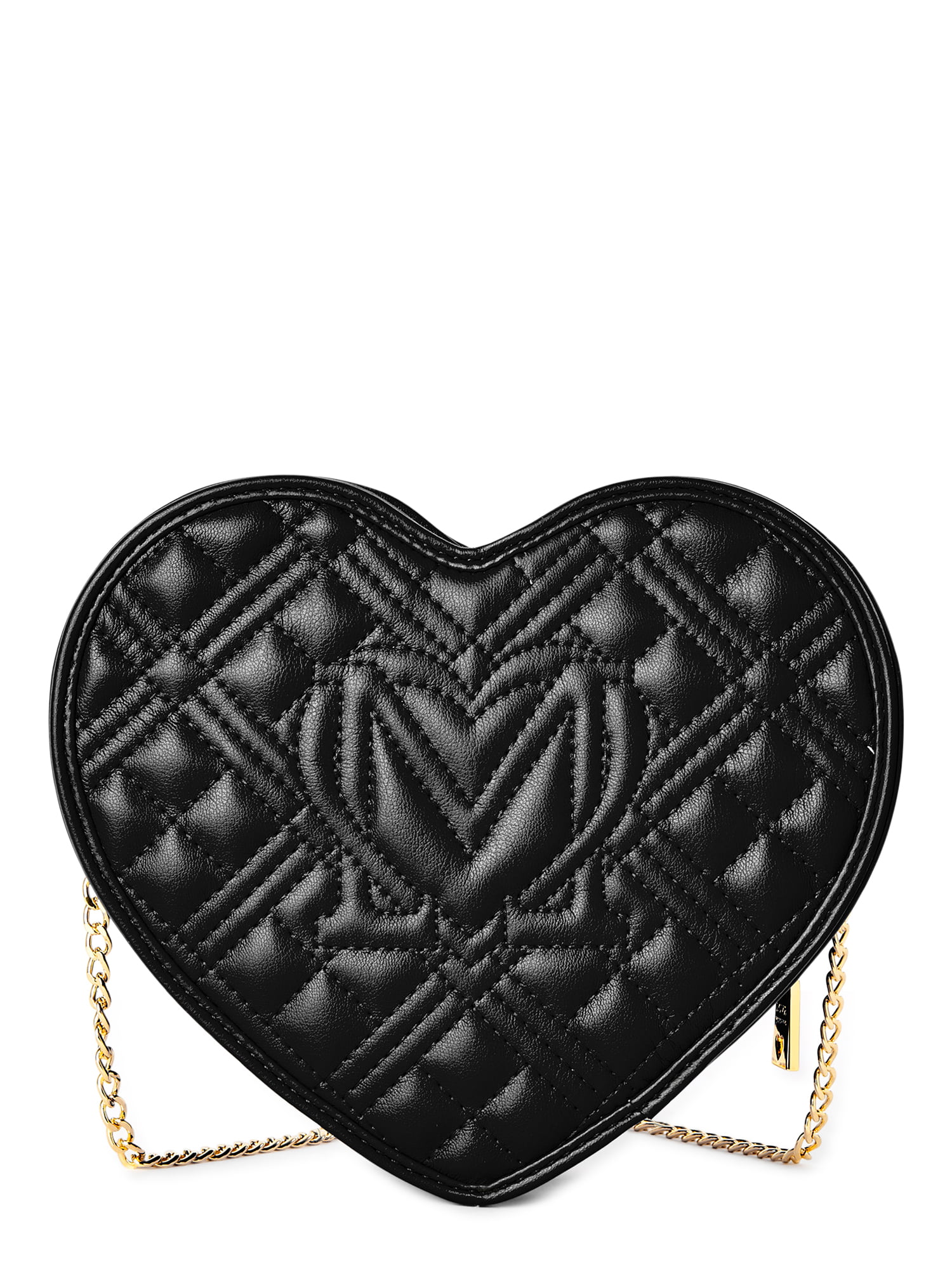 black heart purse