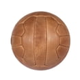 thumbnail image 4 of Pelotas de Fútbol FNine marrón claro Piel Envejecida Hechas a Mano, 4 of 9