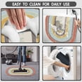 thumbnail image 4 of Rainbow Bath Mat Get Naked Super Absorbent Quick Dry 20"x32" Rubber Backed Washable Colorful Bathroom Rugs Non Slip Bath Rugs Mats for Shower Bathroom, Oval, 4 of 6