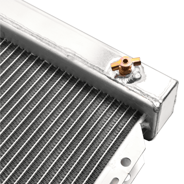 1 Row Aluminum Radiator for 1980-1984 Ford F150 F250 F350 Bronco 5.0L 5.8L 7.5L
