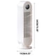 thumbnail image 3 of Ofertas Limitadas, Ventilador de aire acondicionado de escritorio de larga duración con batería de 3600 mAh, equipo de refrigeración, ventilador de escritorio, pequeño, silencioso, para oficina, 3 of 8