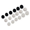 thumbnail image 3 of Mistaha 12PCS / 6 Pairs Replacement Earbuds Ear Tips Ear Buds Silicone Tips for In-Ear, 3 of 8