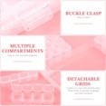 thumbnail image 3 of FOMIYES Caja Organizadora Transparente Para Joyería Y Accesorios Con Compartimentos Para Almacenamiento, 3 of 8