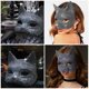 thumbnail image 5 of Máscara de gato con brillantes diamantes de imitación para cosplay y fiesta, máscara de gato misterioso, 5 of 7
