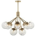 thumbnail image 6 of 52701CPZ Kichler Lighting Silvarious - 12 Light Chandelier-22.25 Inches Tall and 30 Inches Wide-Champagne Bronze Finish-Clear Crackle Glass Color, 6 of 11