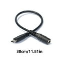 thumbnail image 5 of BYNNIX Type C Male to DC5521 5.5x2.1mm Female Connector USB C Power Adapter for Charging Devices, 5 of 8