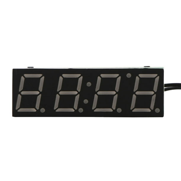 Sidaley Universal Mini coche temperatura voltaje medidor reemplazo reloj voltímetro calibre automotriz automóvil actualización repuestos Paneles de instrumentos para automóviles Sidaley VI018046-00B