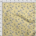 thumbnail image 3 of oneOone Viscose Jersey Fabric Dot|Floral & Stork Bird Printed Craft Fabric BTY 60 Inch Wide, 3 of 4